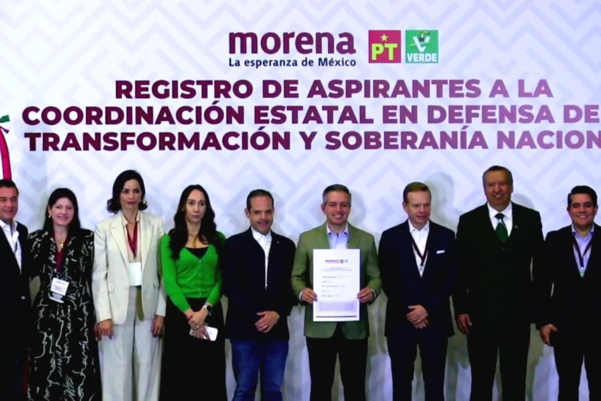 Omar del Valle Colosio se registra como aspirante para coordinar la Cuarta Transformación en Sonora