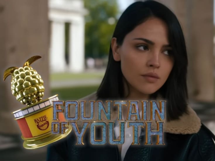 Eiza González es nominada a los Premios Razzie 2026 por “La Fuente de la Juventud” y entra a la lista de “lo peor” del cine del año