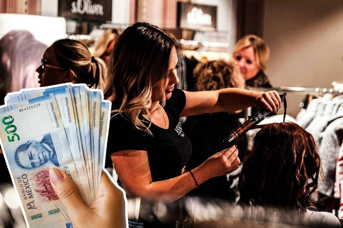 ¿Cuánto gana una estilista y barbero en México en promedio?