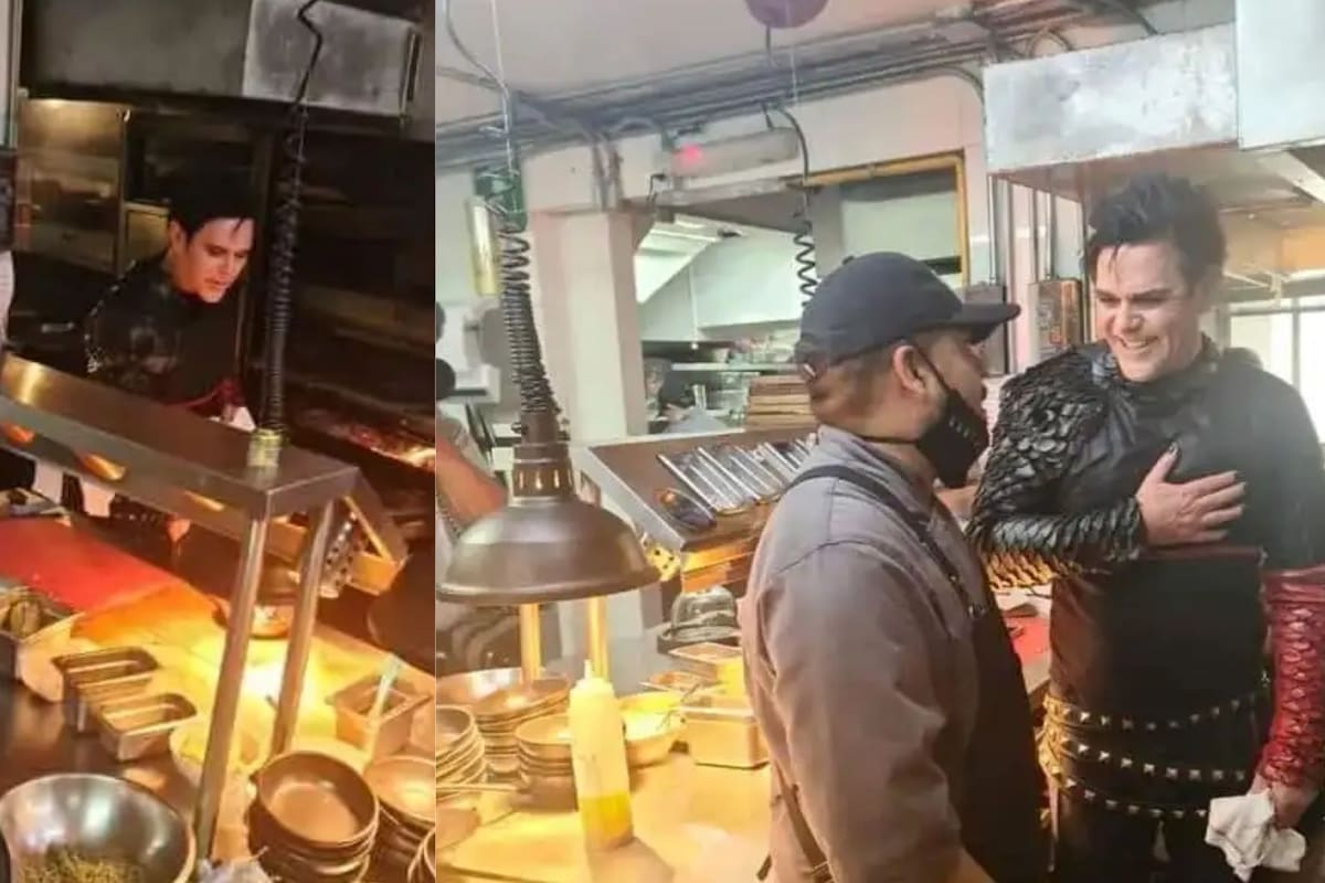 Captan a guitarrista de Rammstein como ayudante de taquero en la CDMX