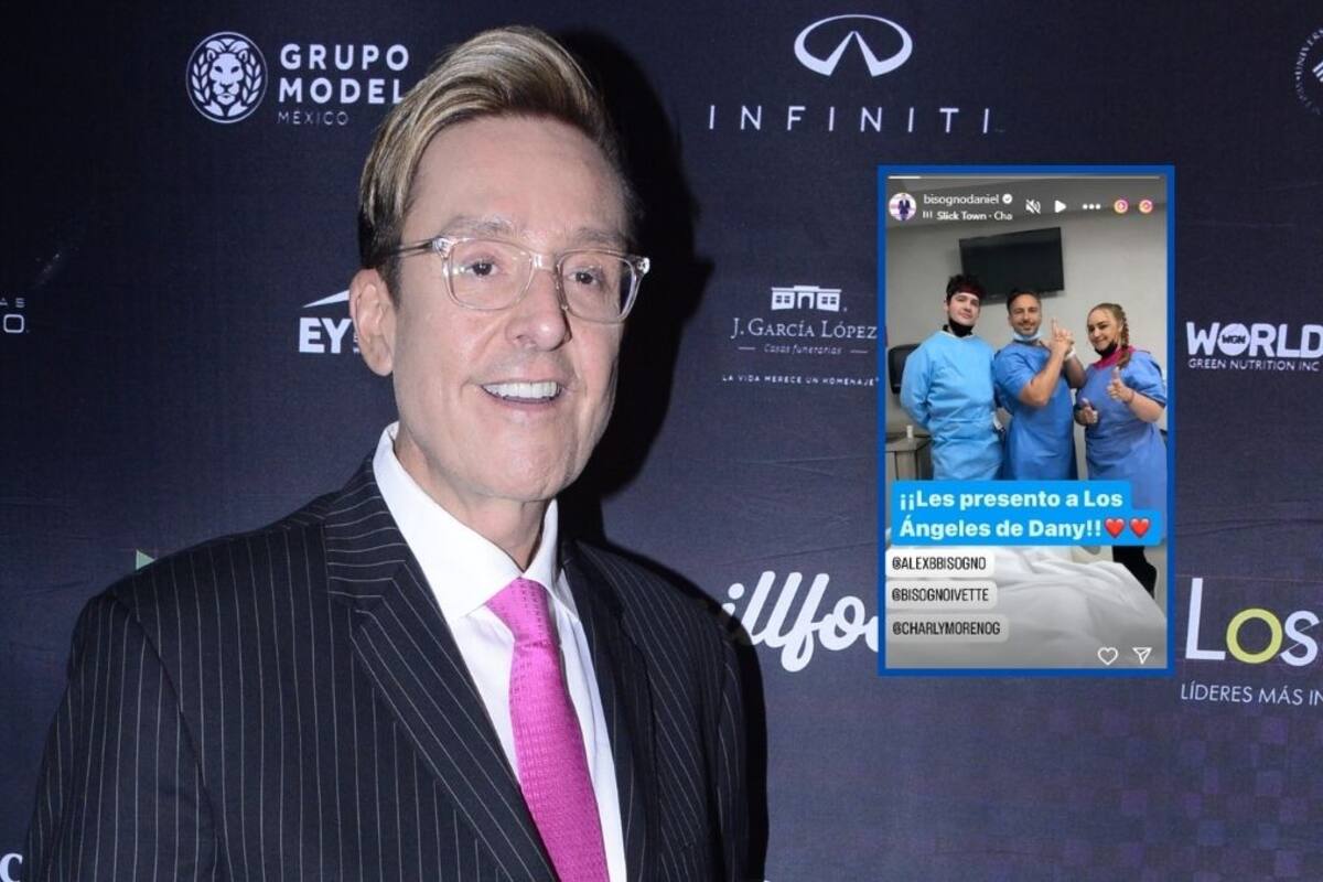 Daniel Bisogno comparte fotografía desde su cama de hospital