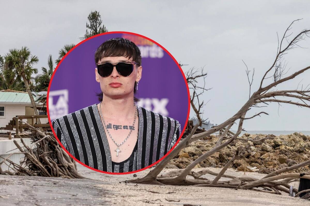 Peso Pluma cancela conciertos en Florida y ofrece apoyo a los afectados por el huracán Milton