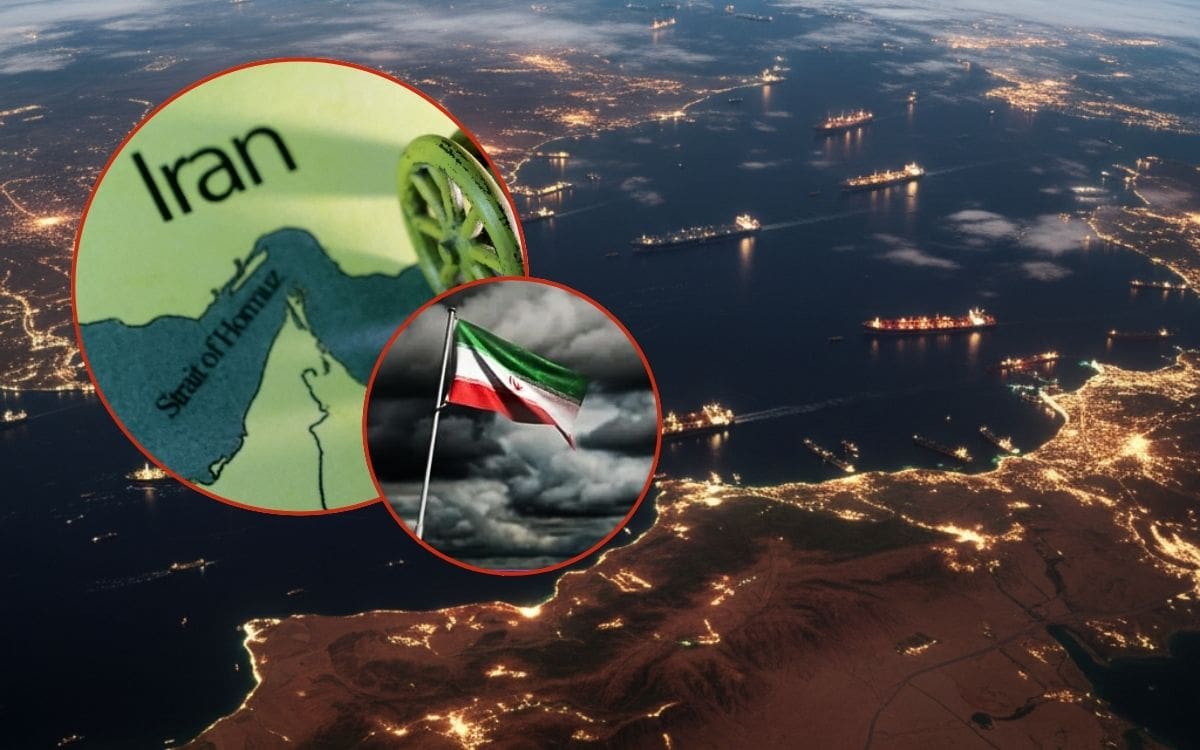 Irán realizó ejercicios militares con lanzamiento de misiles en el estrecho de Ormuz y ordenó un cierre temporal del tránsito marítimo durante varias horas. | Especial GH/Generada con IA/Reuters