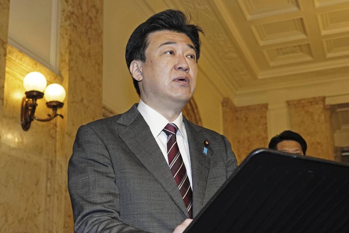 Minoru Kihara, ministro de Defensa de Japón. | Crédito: AP