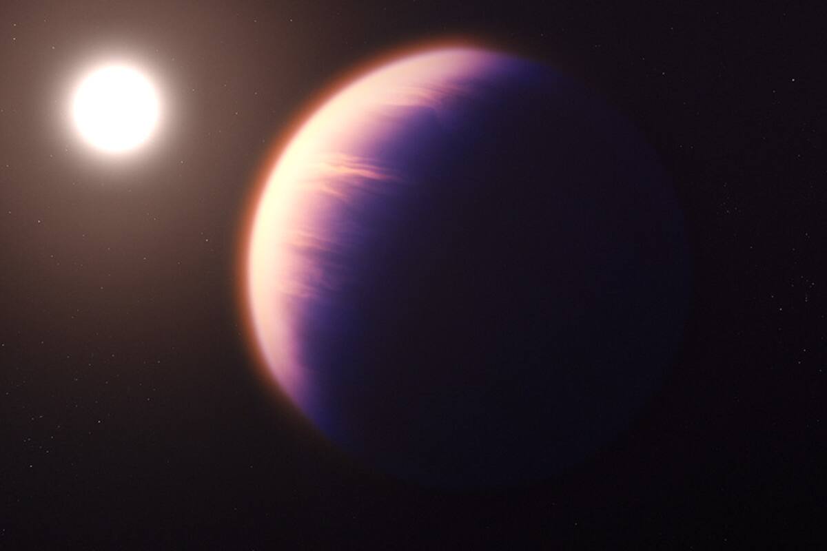 Encuentran dióxido de carbono en la atmósfera de un exoplaneta
