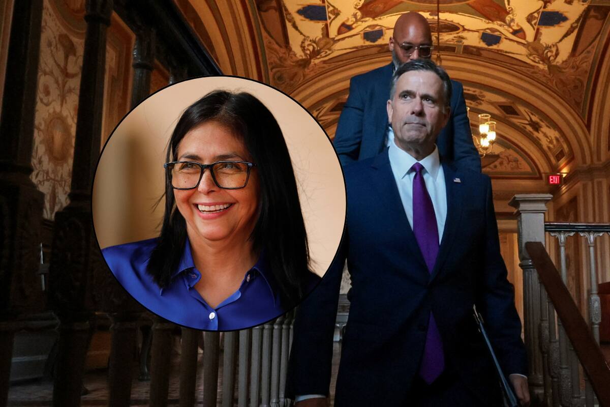 Mientras la líder de la oposición de Venezuela, María Corina Machado, le ofreció a Trump su medalla del Premio Nobel de la Paz, el director de la CIA se reunió con Delcy Rodríguez en Caracas