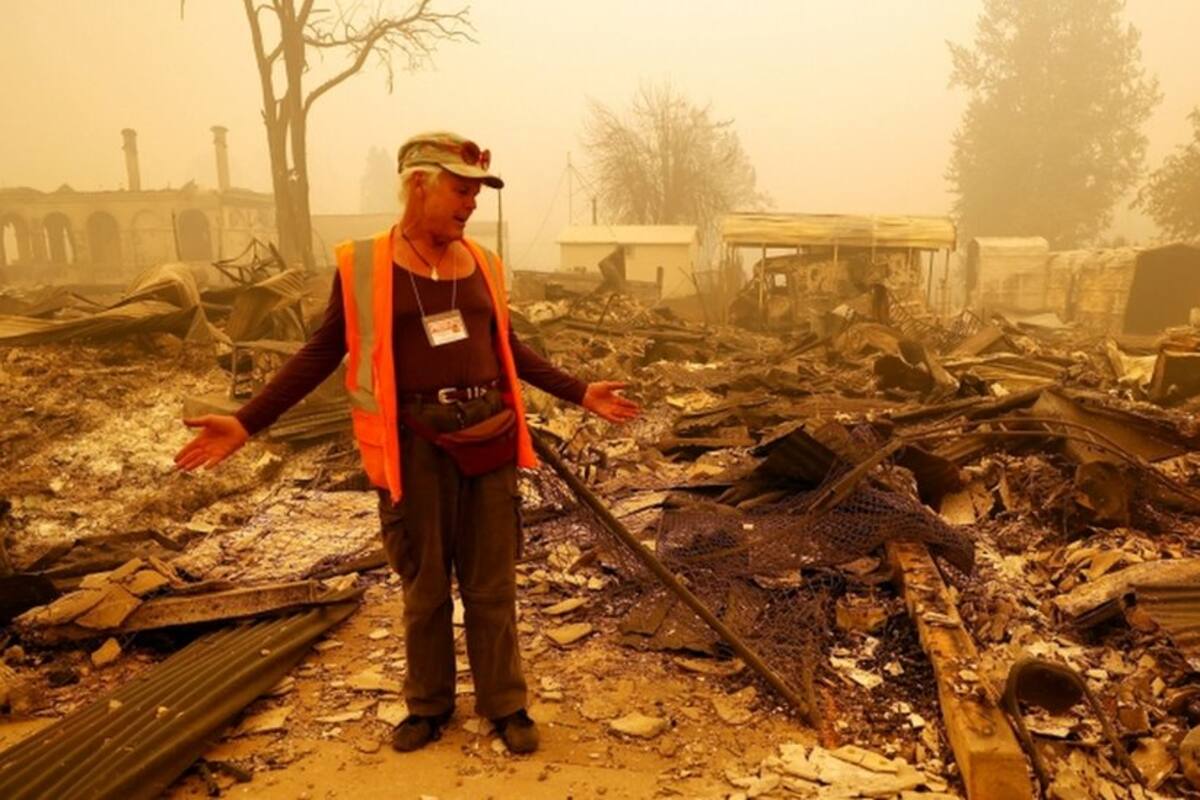 Incendios: las imágenes de la devastación en varias partes de Estados Unidos, Rusia y Grecia