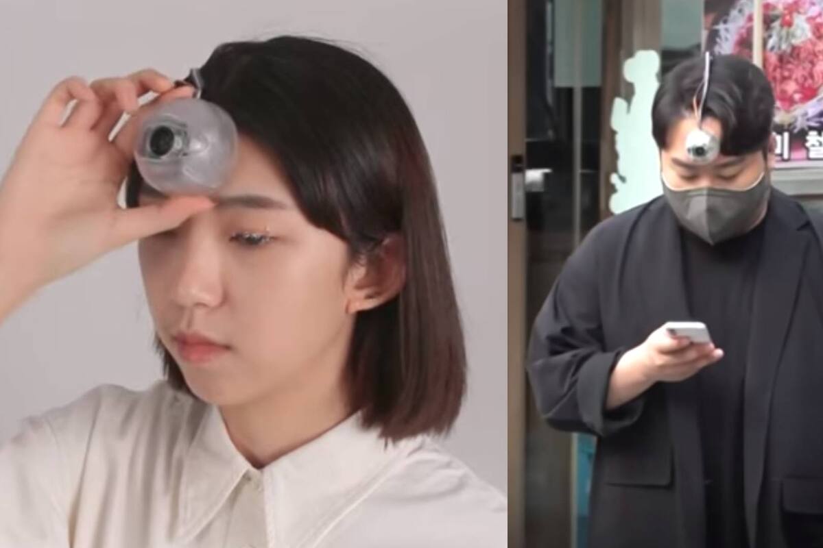 Caminar y usar el celular al mismo tiempo ahora es posible con este tercer ojo