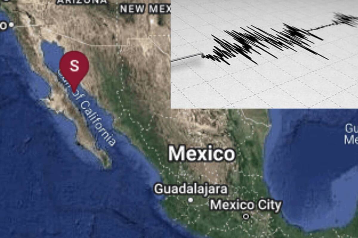 Sismo en Sonora tuvo epicentro desde Santa Rosalía, BCS con una magnitud final 6.3