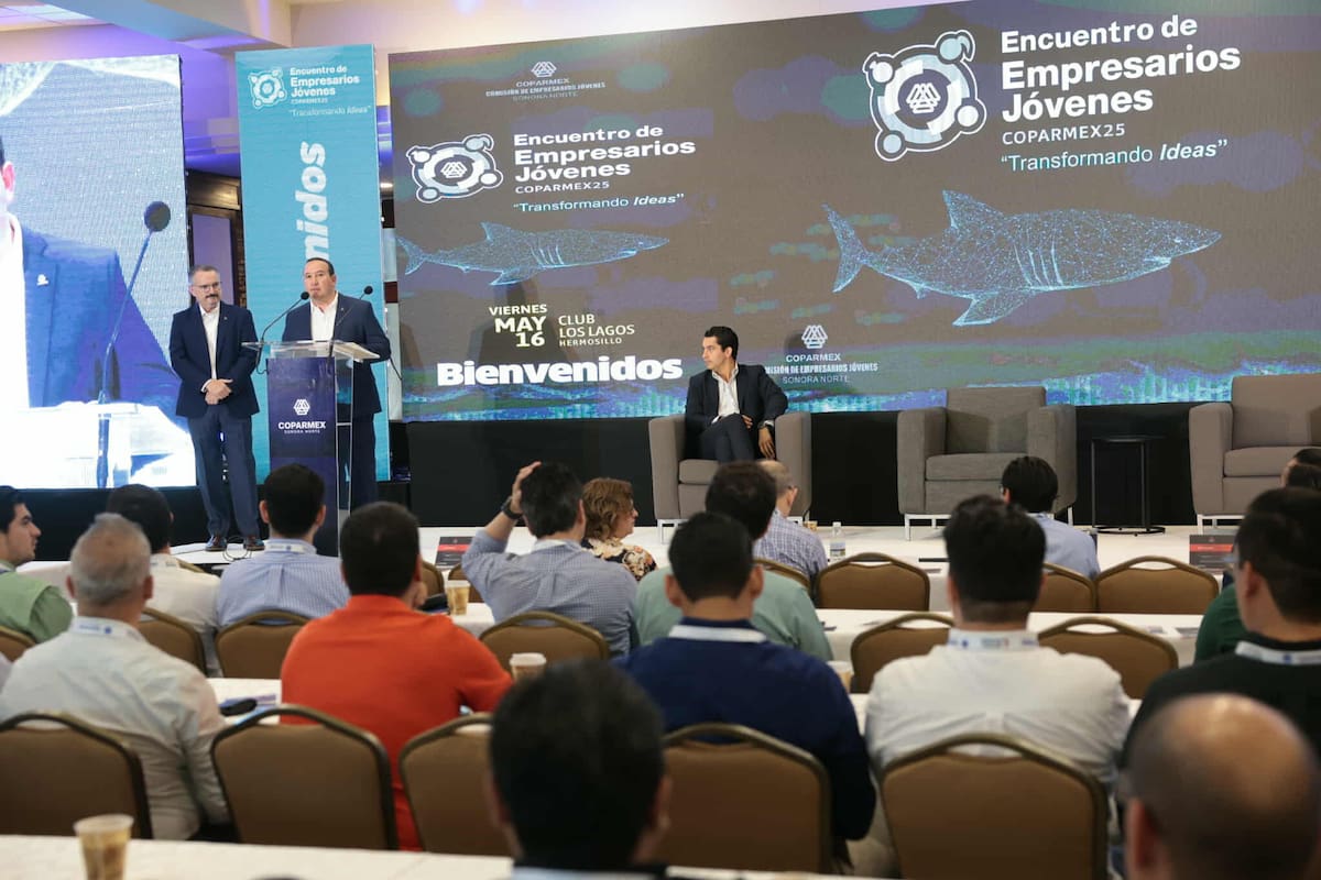 Inauguran la 3ra edición del Encuentro de Empresarios Jóvenes de Coparmex