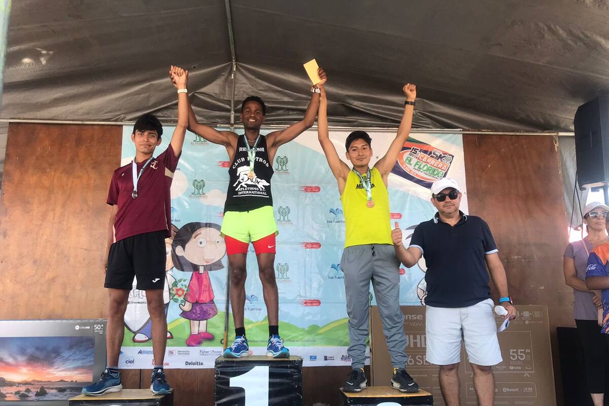 Richer Pérez domina los cinco kilómetros de carrera del Parque Industrial El Florido
