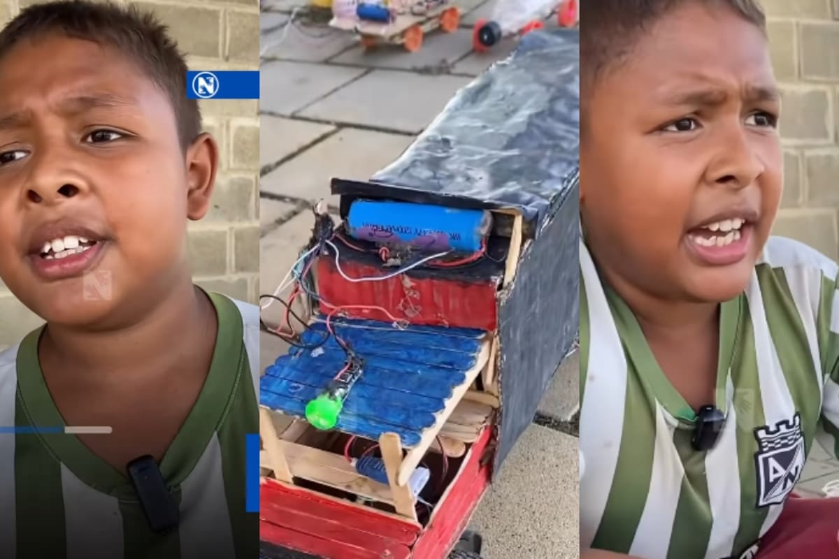 Niño se vuelve viral por ayudar a sacar adelante a su hogar creando sus propios juguetes