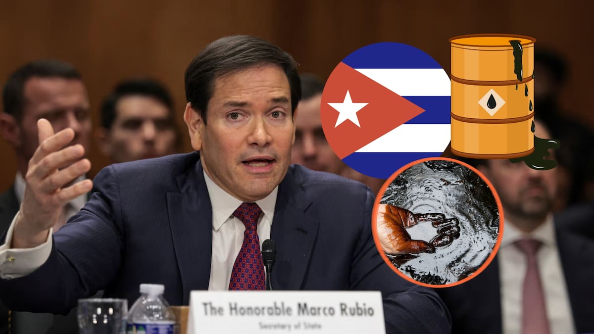 El secretario de Estado de Estados Unidos, Marco Rubio, afirmó que Cuba revendía el 60% del petróleo venezolano para obtener divisas, al justificar las nuevas sanciones de Washington y rechazar que exista un bloqueo naval contra la isla