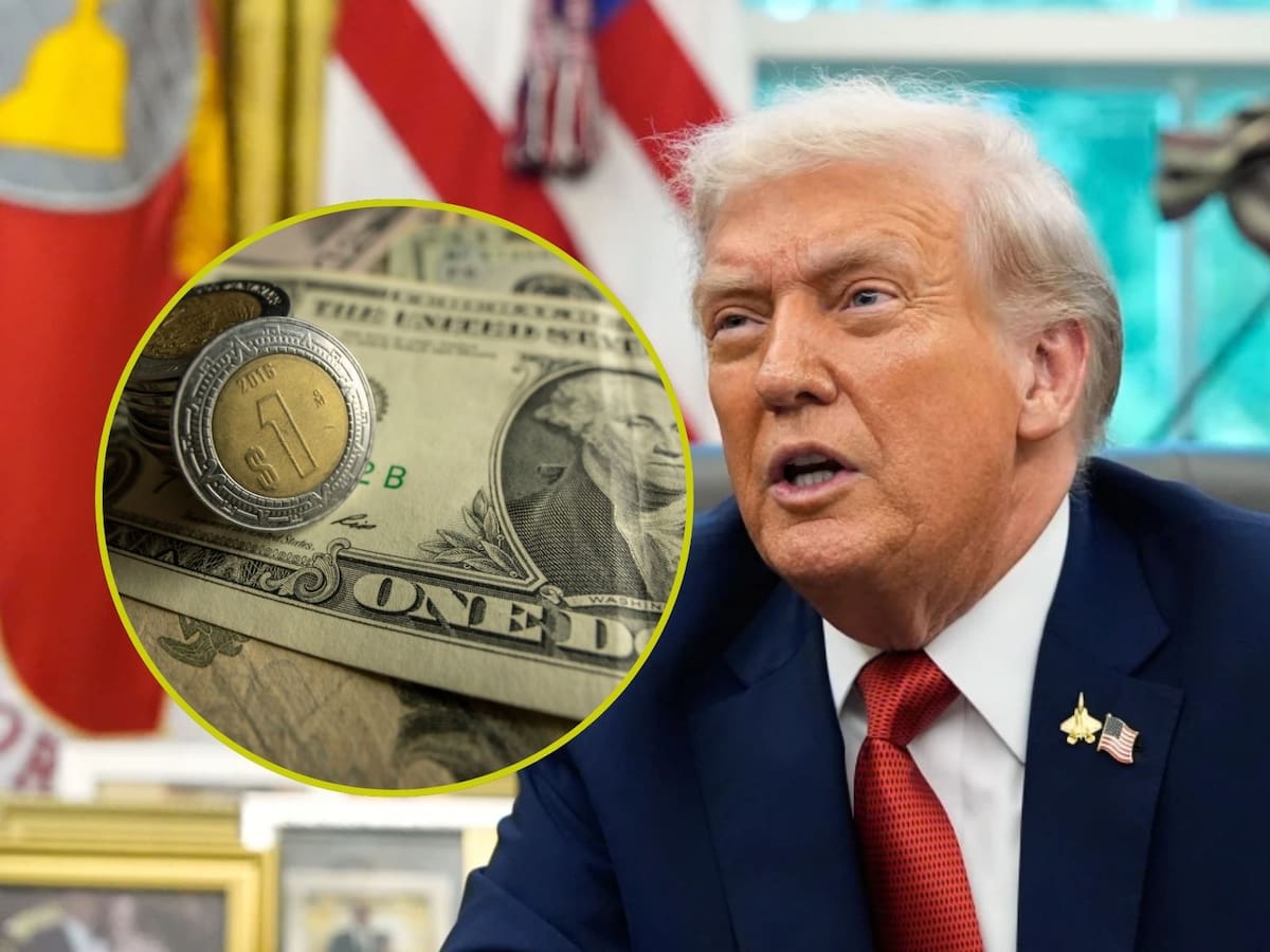 Dólar vs Peso mexicano: ¿En cuánto cotiza el tipo de cambio hoy? | Crédito: AP/Canva