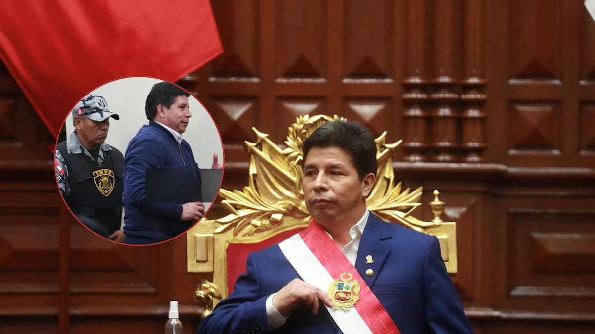 Expresidente peruano Pedro Castillo condenado a 11 años de prisión por intento de autogolpe de Estado en 2022. (Reuters/Canva)
