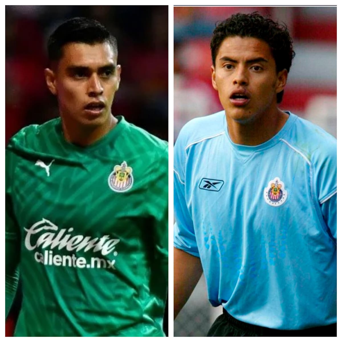 Raúl 'Tala' Rangel y Alfredo Talavera en su época de novato.