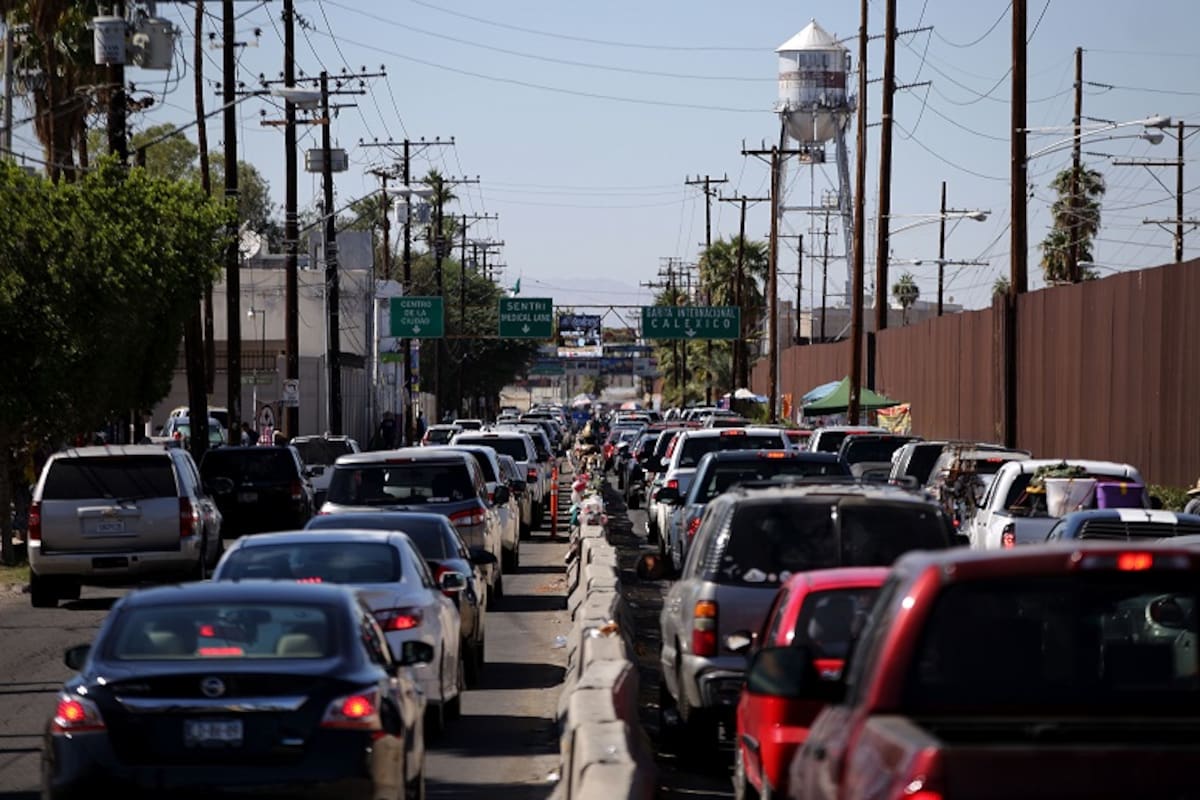 Hasta 60 minutos de espera en garitas de Zona Centro y Nuevo Mexicali