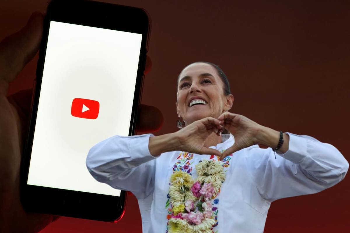 Claudia Sheinbaum la próxima youtuber de México: está a punto de ganar el ‘Botón de Oro’