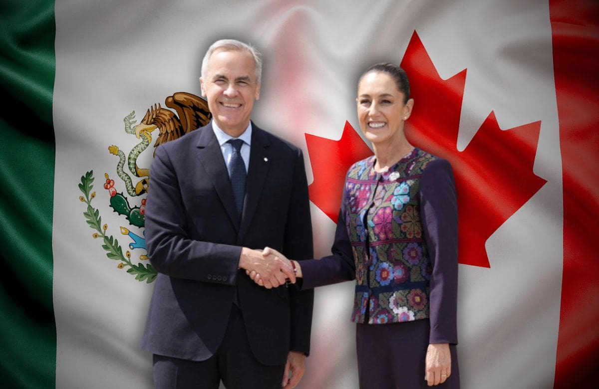 Claudia Sheinbaum confirmó que sostendrá una llamada con el primer ministro canadiense, Mark Carney, en medio de las tensiones por la revisión del T-MEC. | Foto: Especial GH