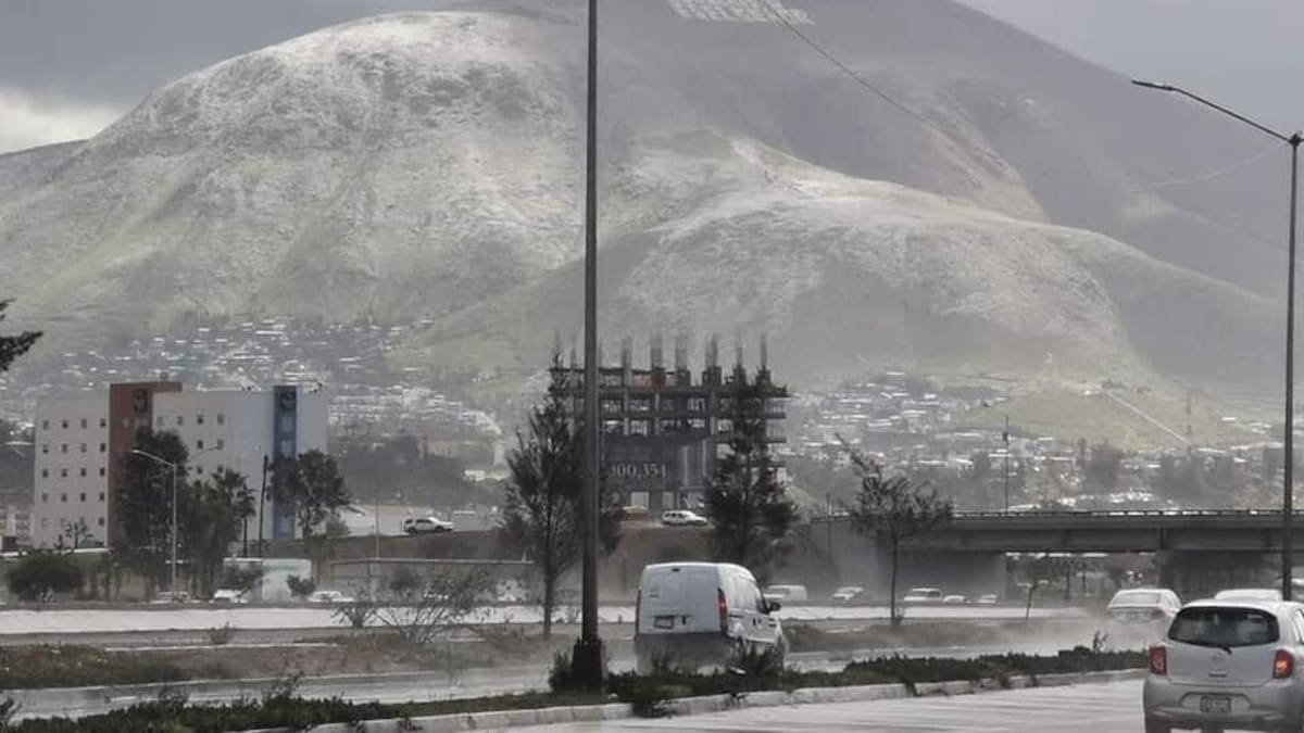 La vez que nevó en Tijuana: el evento de nieve más notable en la historia de la ciudad
