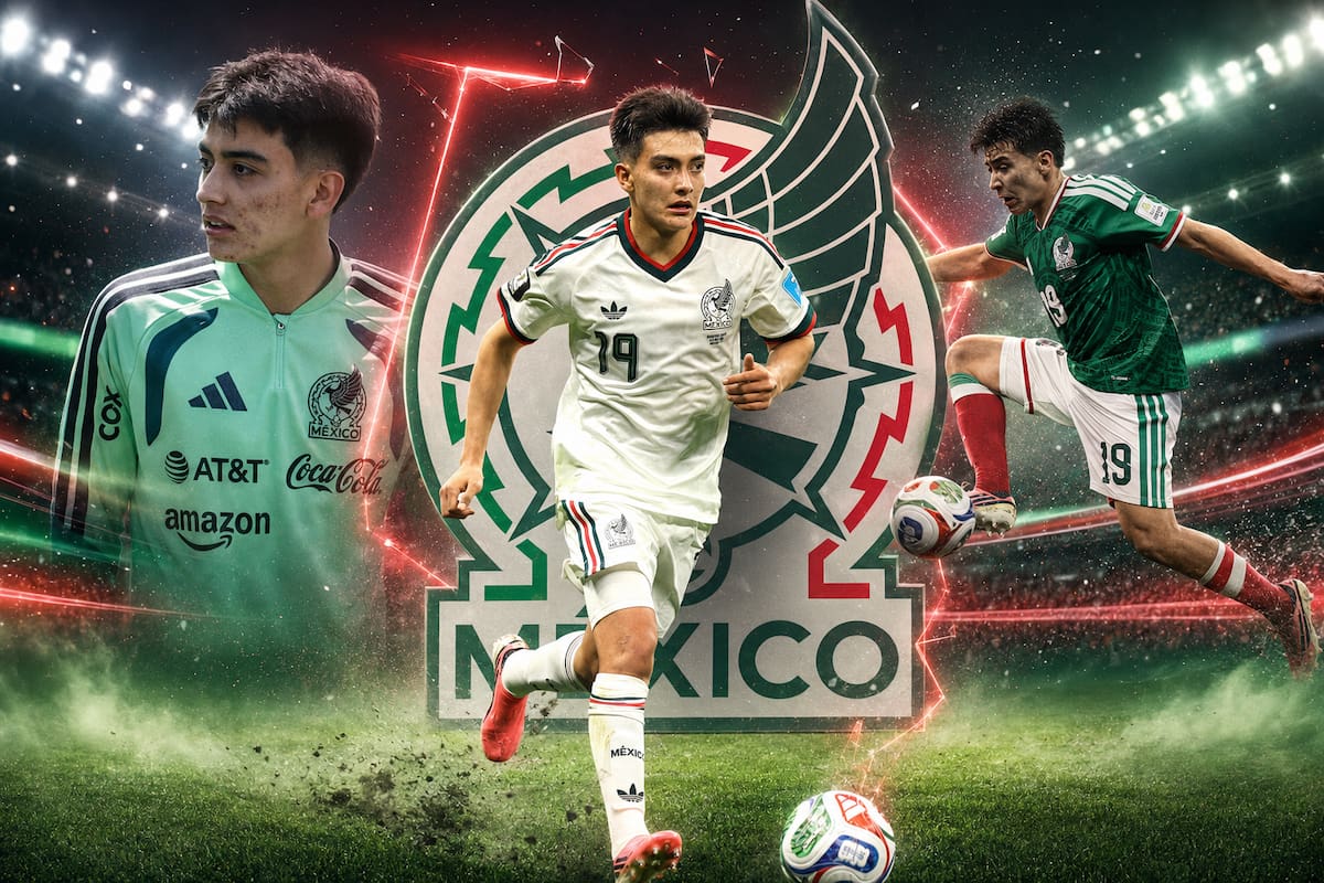 ¿Por qué Gilberto Mora quedó fuera de la convocatoria de México Sub-20? Lo que se sabe de su ausencia rumbo al Mundial 2027 y Los Ángeles 2028