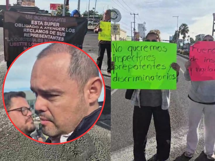 Comerciantes ambulantes bloquean calles de Hermosillo por permisos; Ayuntamiento promete solución