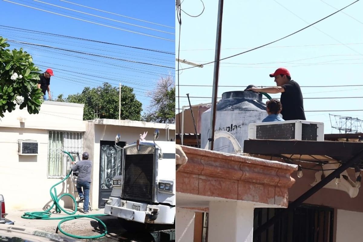 ¿Cuánto cuesta llenar un tinaco con pipa de agua particular en Hermosillo ante la falta de suministro?