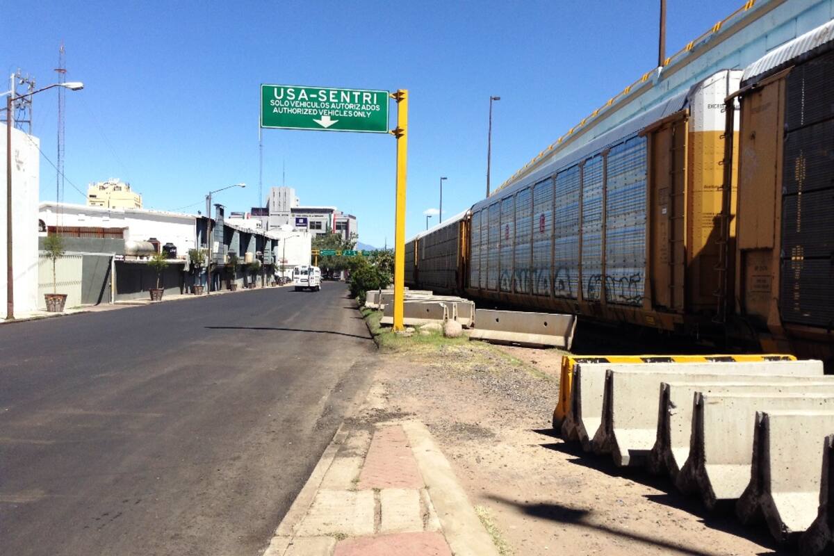 Habilitan vía alterna para el carril Sentri en Nogales