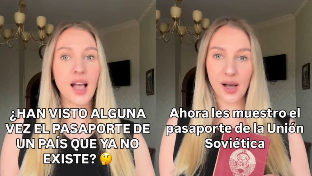 “Es el pasaporte de un país que ya no existe, así es”: mujer se vuelve viral al mostrar un pasaporte de la Unión Soviética