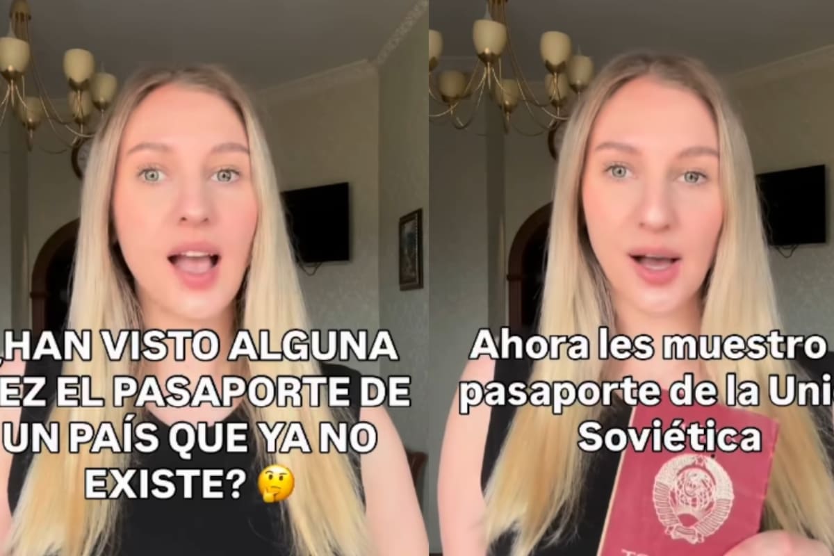 “Es el pasaporte de un país que ya no existe, así es”: mujer se vuelve viral al mostrar un pasaporte de la Unión Soviética