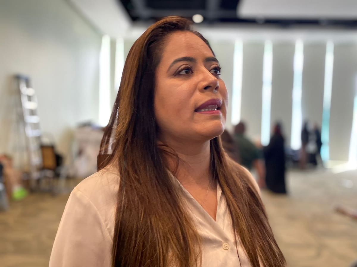 Presidenta de la Asociación de Recursos Humanos de la Industria de Tijuana (Arhitac), Obdulia Rodríguez Sánchez.