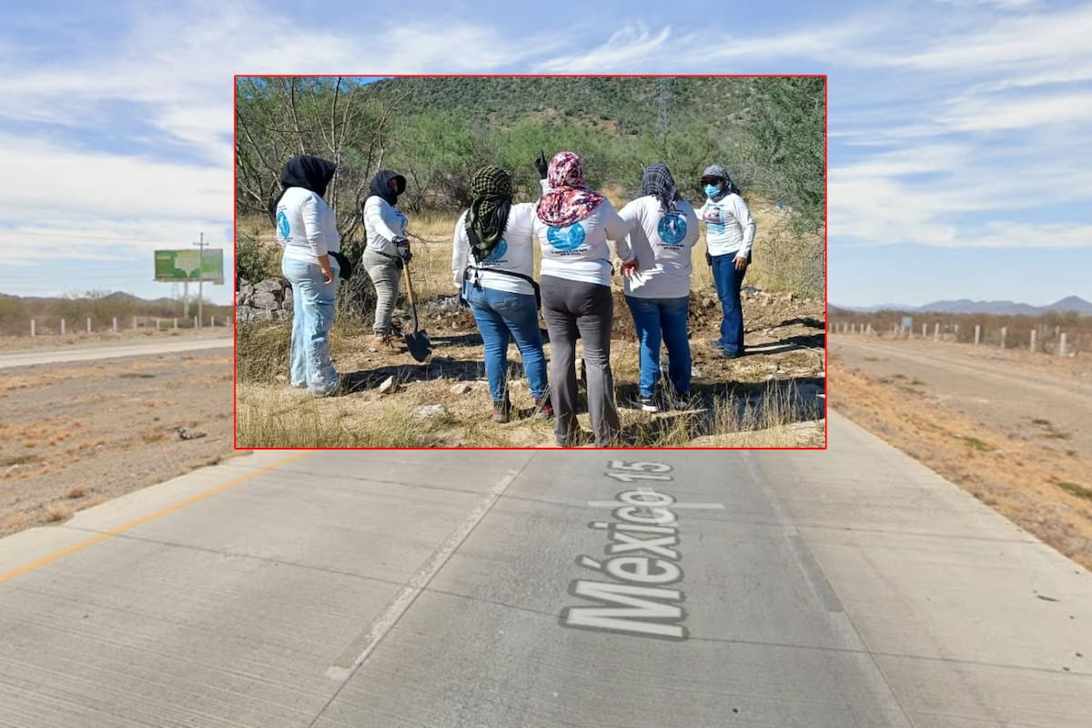 Buscadoras por la Paz encuentran cuerpo sin vida en rancho ubicado en la carretera Hermosillo–Guaymas