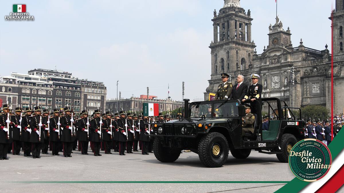 Según la Ley Orgánica del Ejército y Fuerza Aérea Mexicanos, en el capítulo II Mando Supremo se refieren a este calificativo para la presidenta o presidente, en este caso de México. Foto: Sedena.