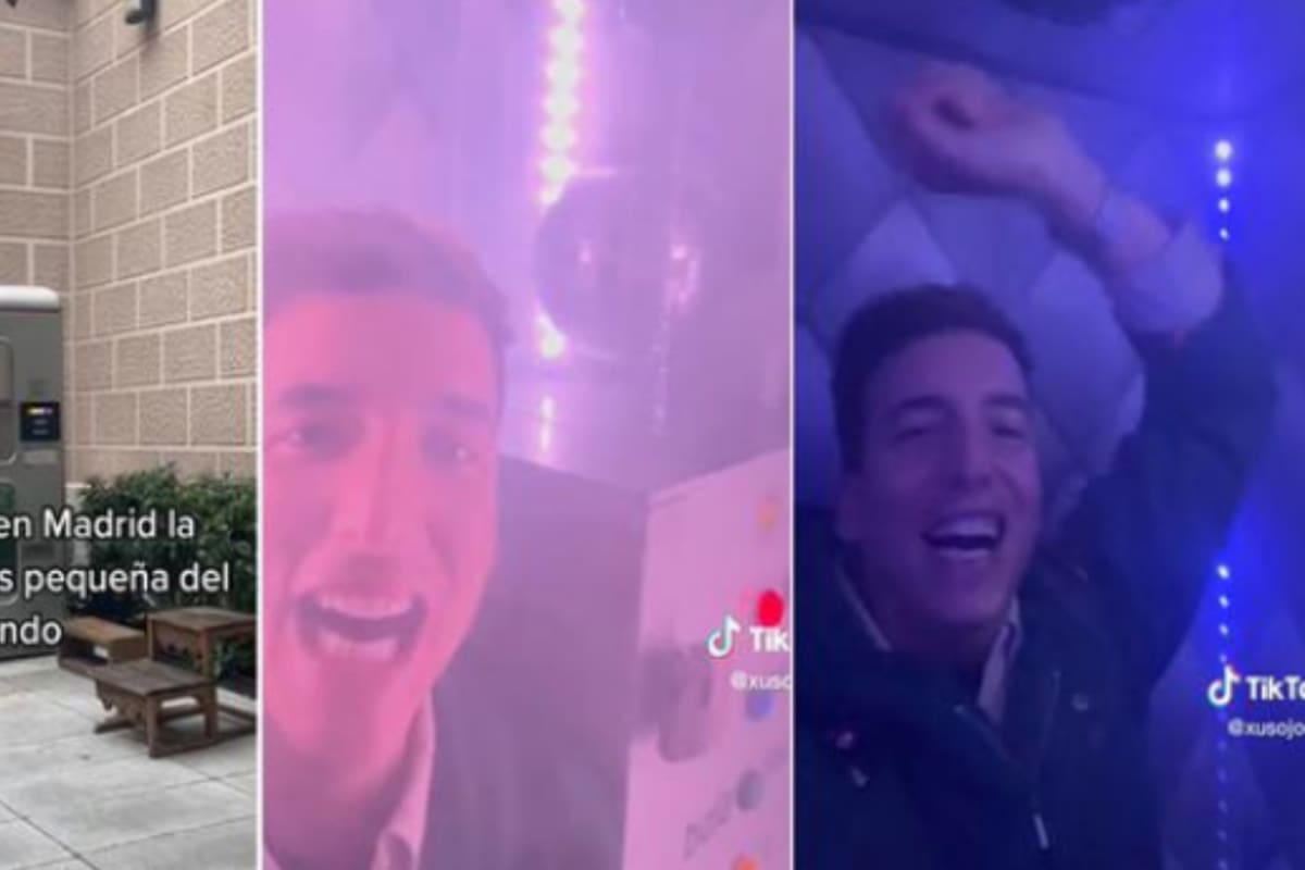VIDEO: Joven encuentra la discoteca más pequeña del mundo y entra para saber cómo es por dentro