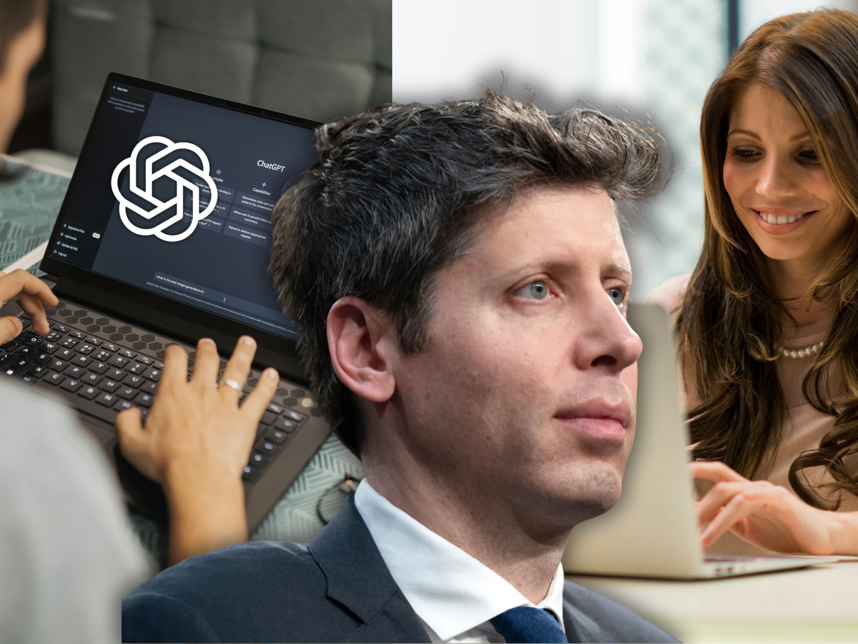 Sam Altman justifica IA erótica: “No somos la policía moral del mundo”. | Crédito: AP/Canva