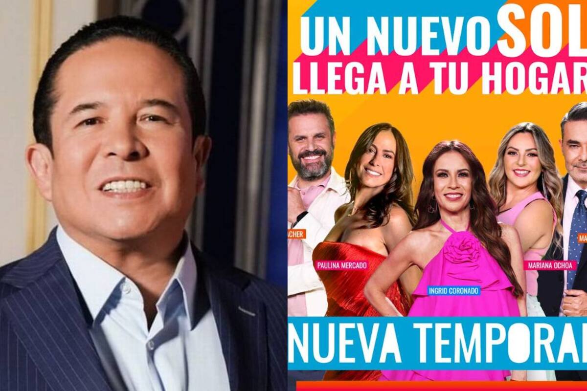 ¿Gustavo Adolfo Infante regresa a ‘Sale el Sol? El programa ha registrado una baja audiencia desde su salida