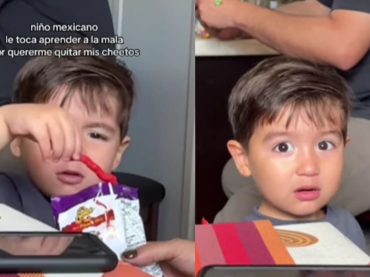 “Aprendió a la mala”: niño le roba unas Sabritas a su hermana y descubre que eran Flaming Hot