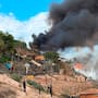 Incendio consume tres viviendas en Cerro Colorado; no hubo personas lesionadas
