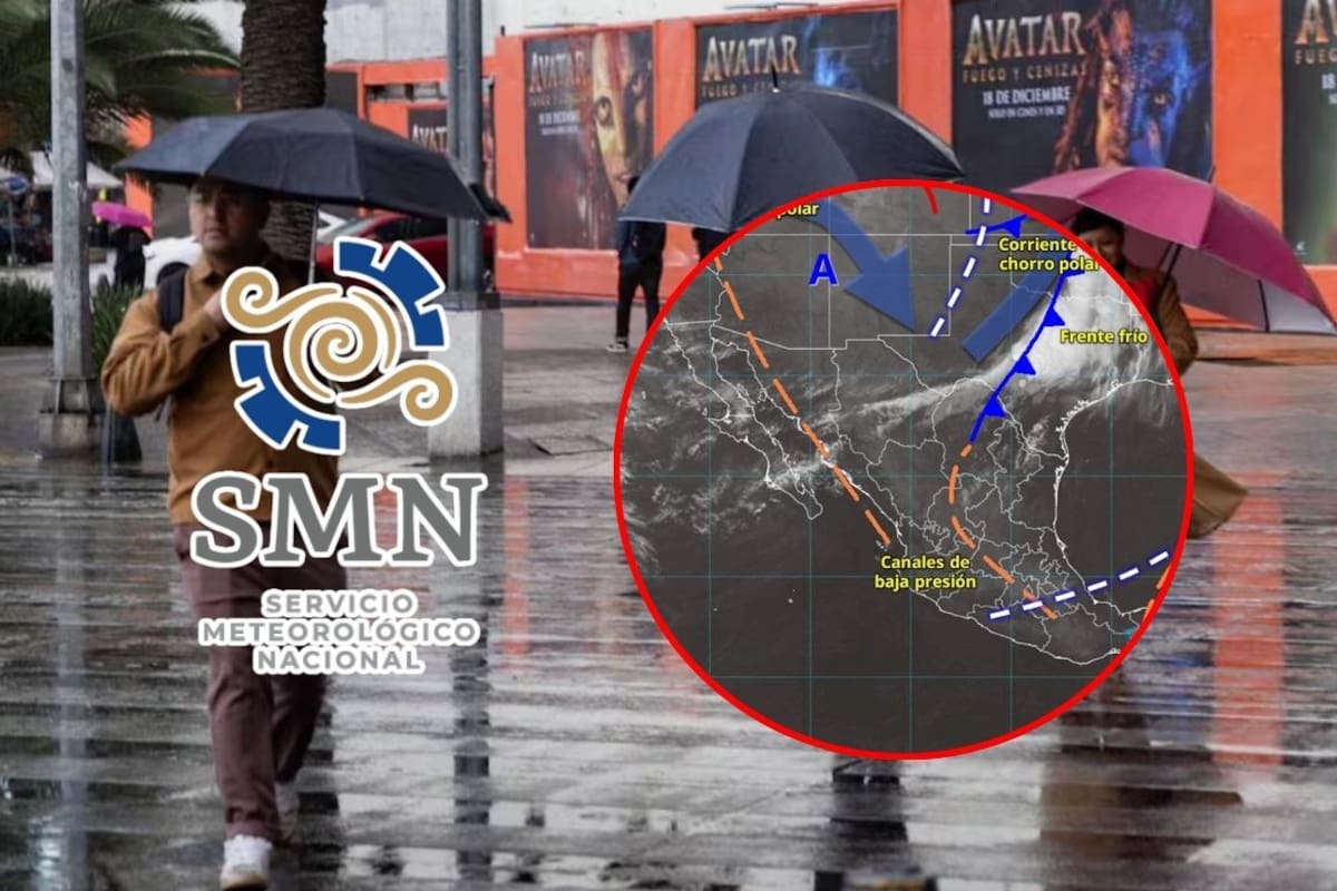 Lluvias fuertes, calor de hasta 45 grados y vientos intensos: así pegará el clima este 2 de abril en México