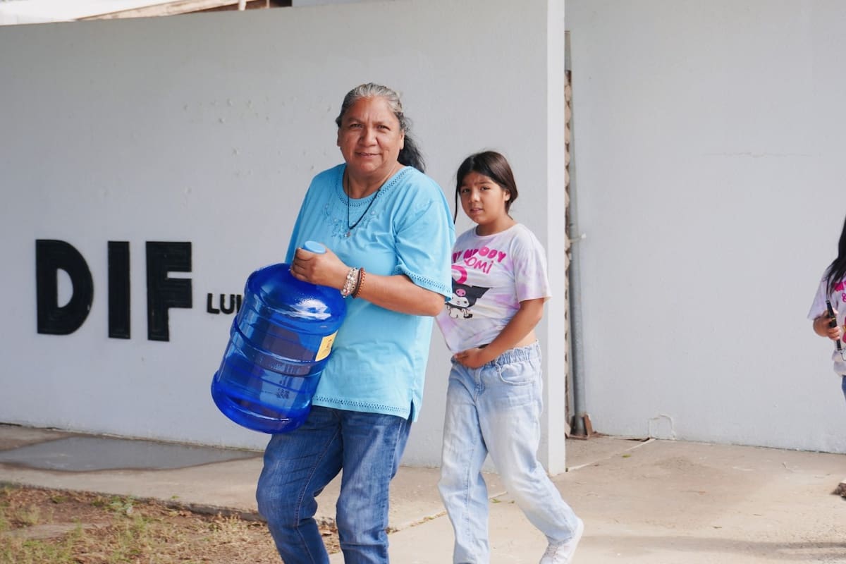 Llevan agua potable a 205 familias en el valle y el Golfo