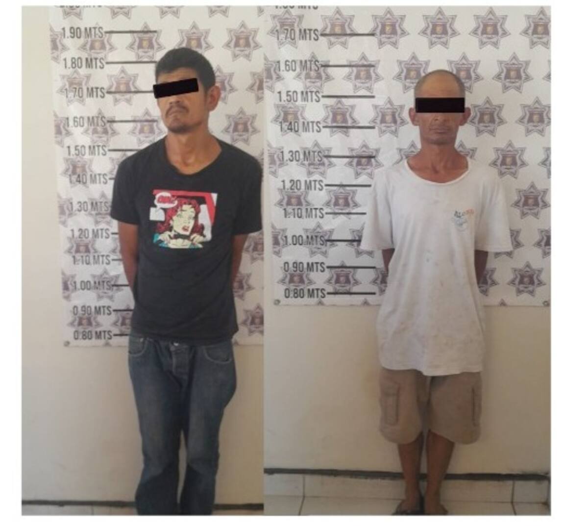 Detuvieron a Saúl “N”, apodado “El Picoro”, de 32 años, y a Oswaldo “N”, conocido como “El Pingüino”l Foto: Cortesía