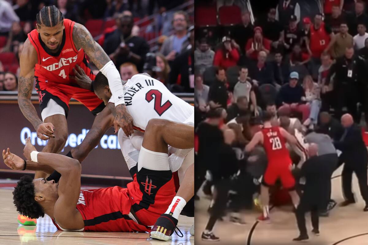 Batalla campal en la NBA deja 7 expulsados, suspendidos y una multa de miles de dólares