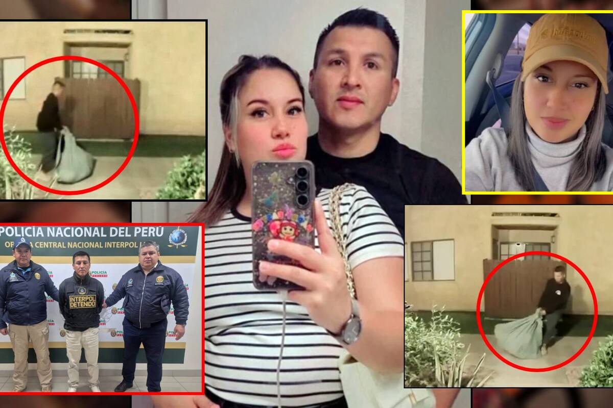 Mintió que a su esposa la había detenido ICE, escapó a Perú con sus dos hijos mientras policía encuentra un VIDEO de él arrastrando su cuerpo en una lona; se entrega voluntariamente en Lima