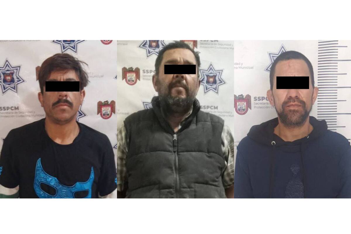 Aseguran a tres prófugos de la justicia en Tijuana