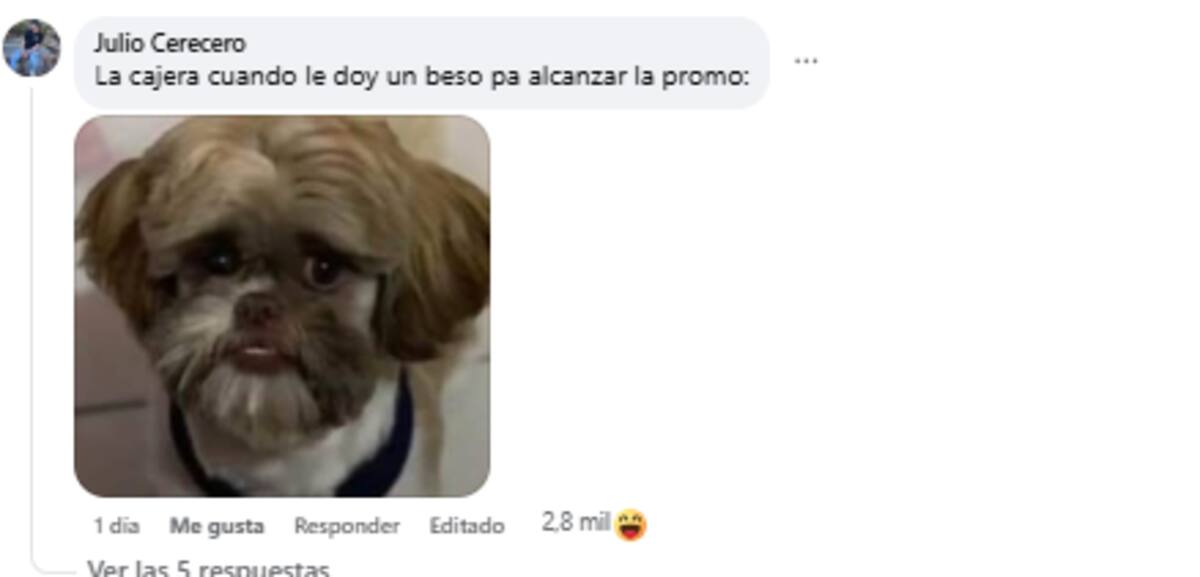 Captura de pantalla de la publicación de Carls Jr vía Facebook.