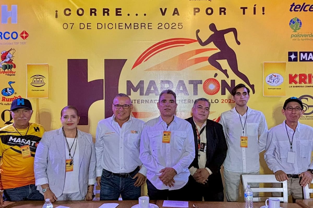 Lanzan convocatoria para Maratón Internacional de Hermosillo 2025