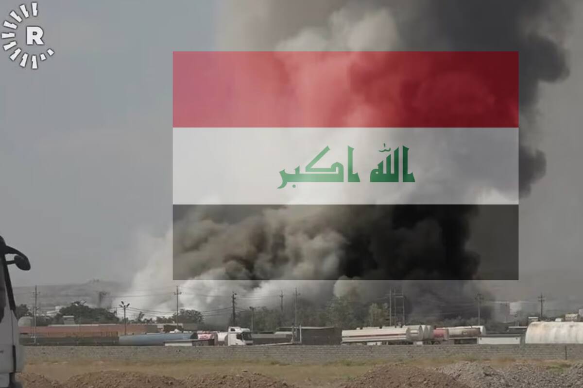 Fuerte incendio en refinería de petróleo en Irak deja varios lesionados