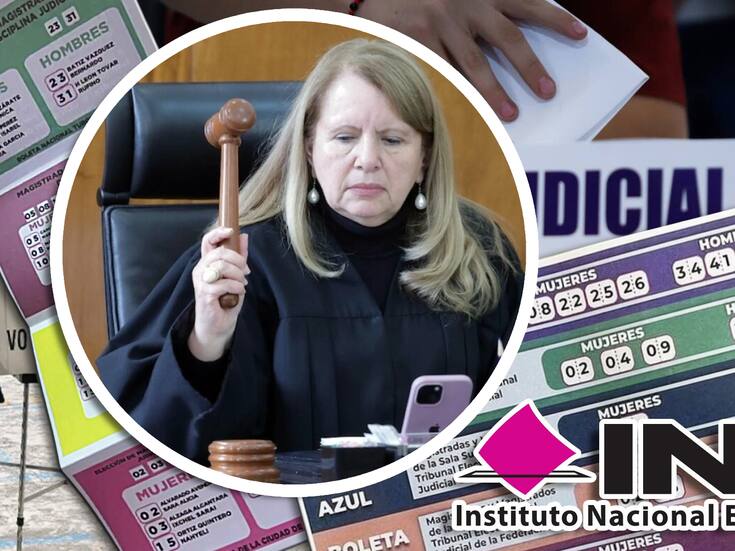 La ministra Loretta Ortiz será multada con casi 130 mil pesos por el INE por aparecer en “acordeones” electorales