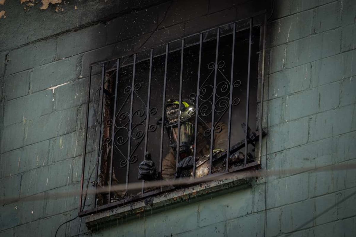 Cuando las unidades llegaron al sitio se les informó que el inmueble estaba en aparente desuso. Foto: Border Zoom
