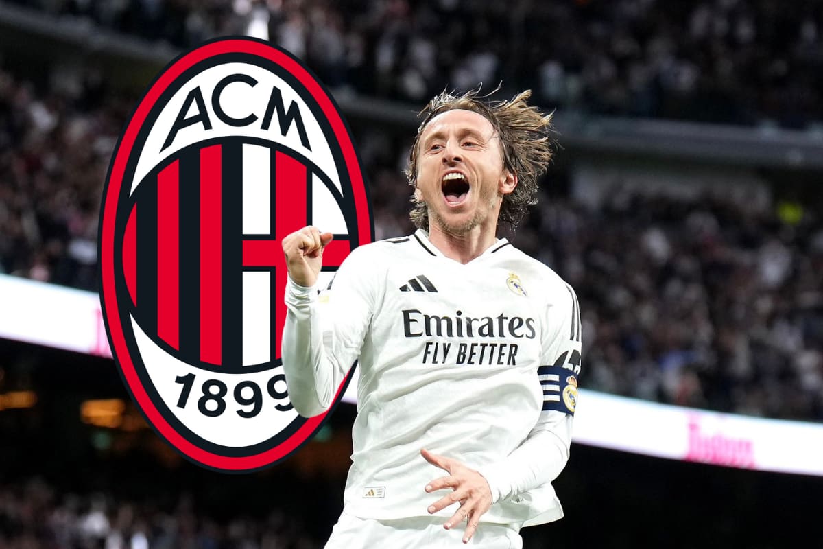 Luka Modric podría unirse al AC Milan con Santiago Giménez la próxima temporada